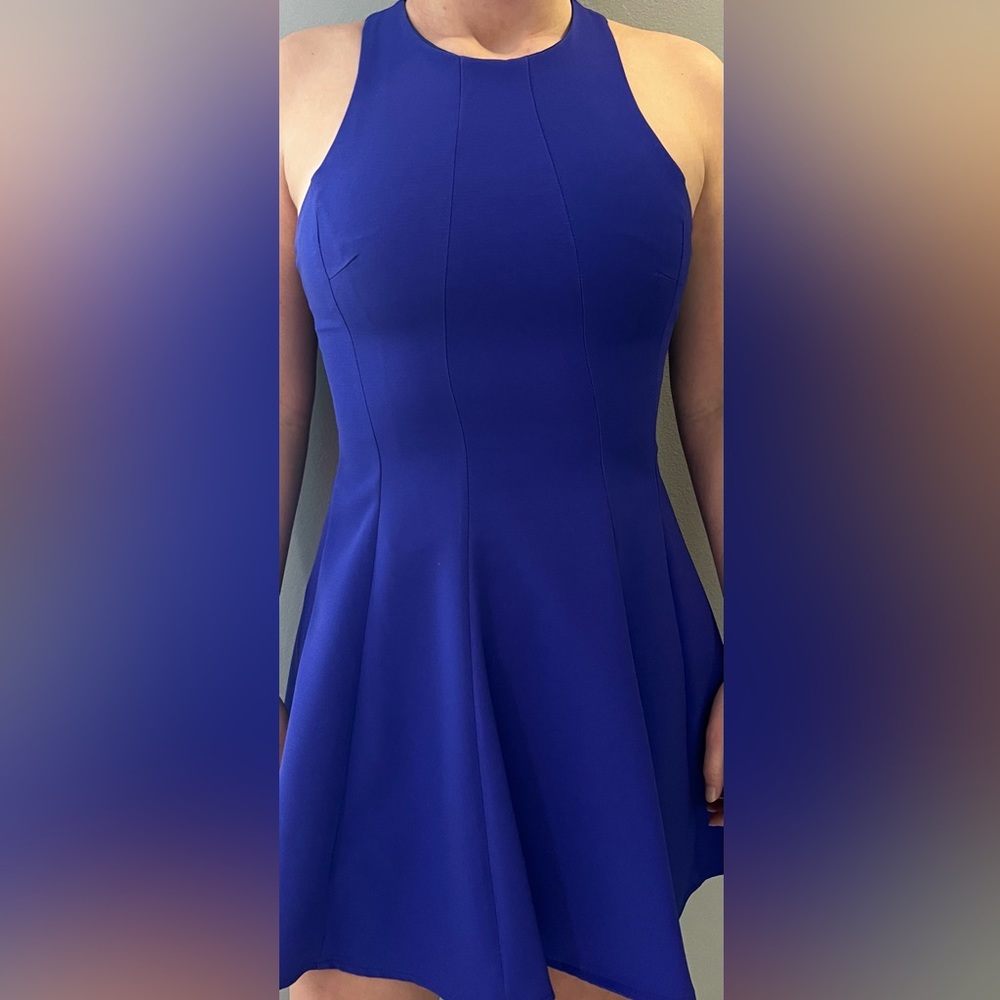Lulu’s violet mini dress